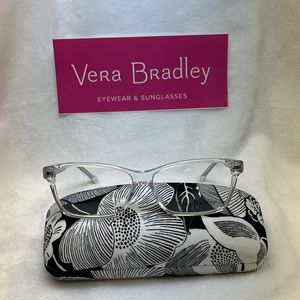 Vera Bradley Mariah Bedford Blooms Frames/Glasses WITH Matching Case